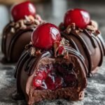 Chocolate Cherry Fat Bombs