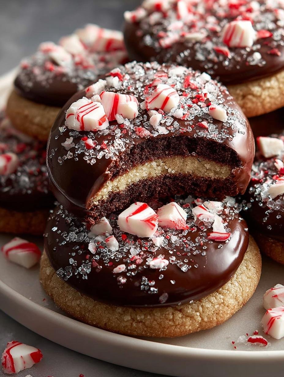 Chocolate Peppermint Cookies Recipe: 36 Festive Treats