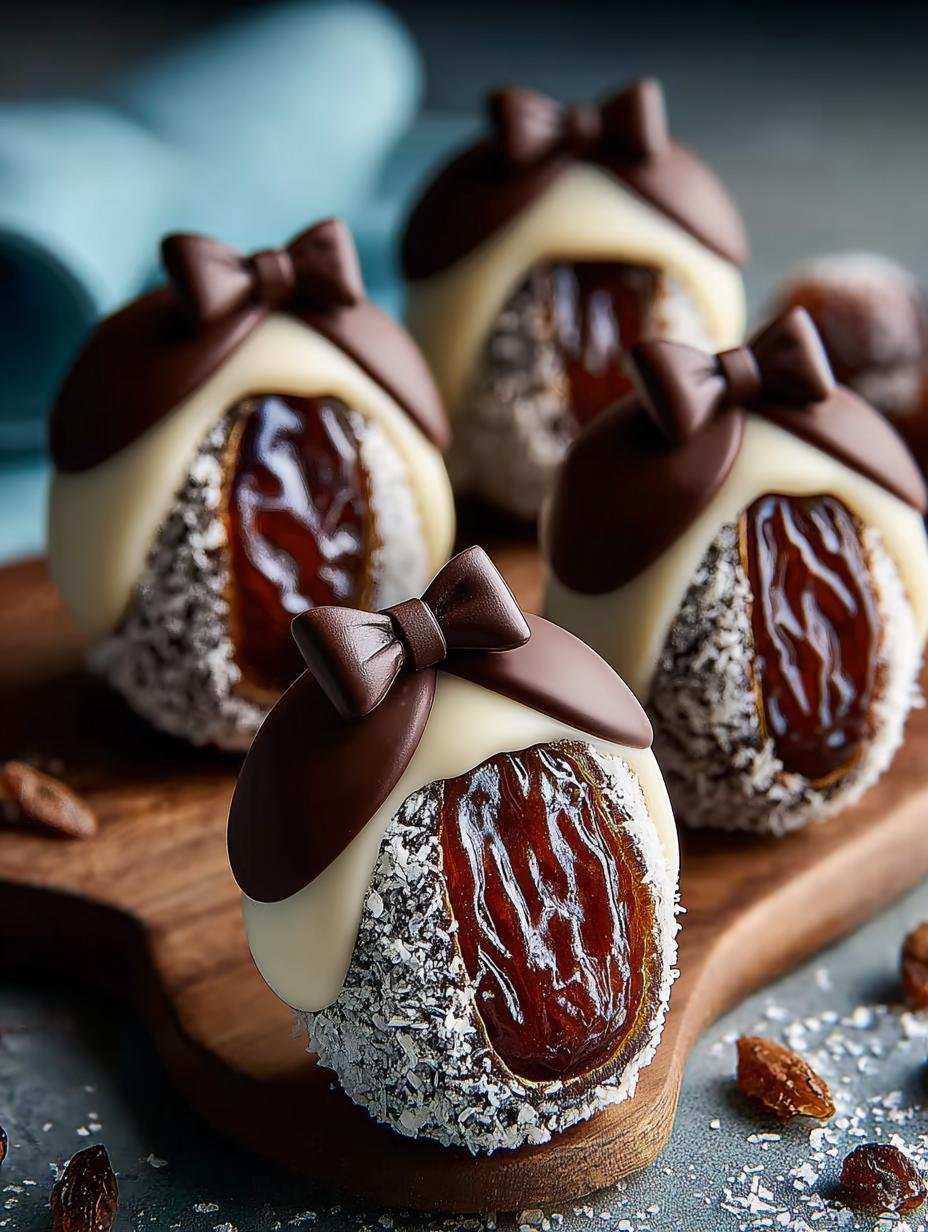 Delicious Chocolate Stuffed Dates: 5-Minute Treats - Chocolate Stuffed Dates - main visual representation