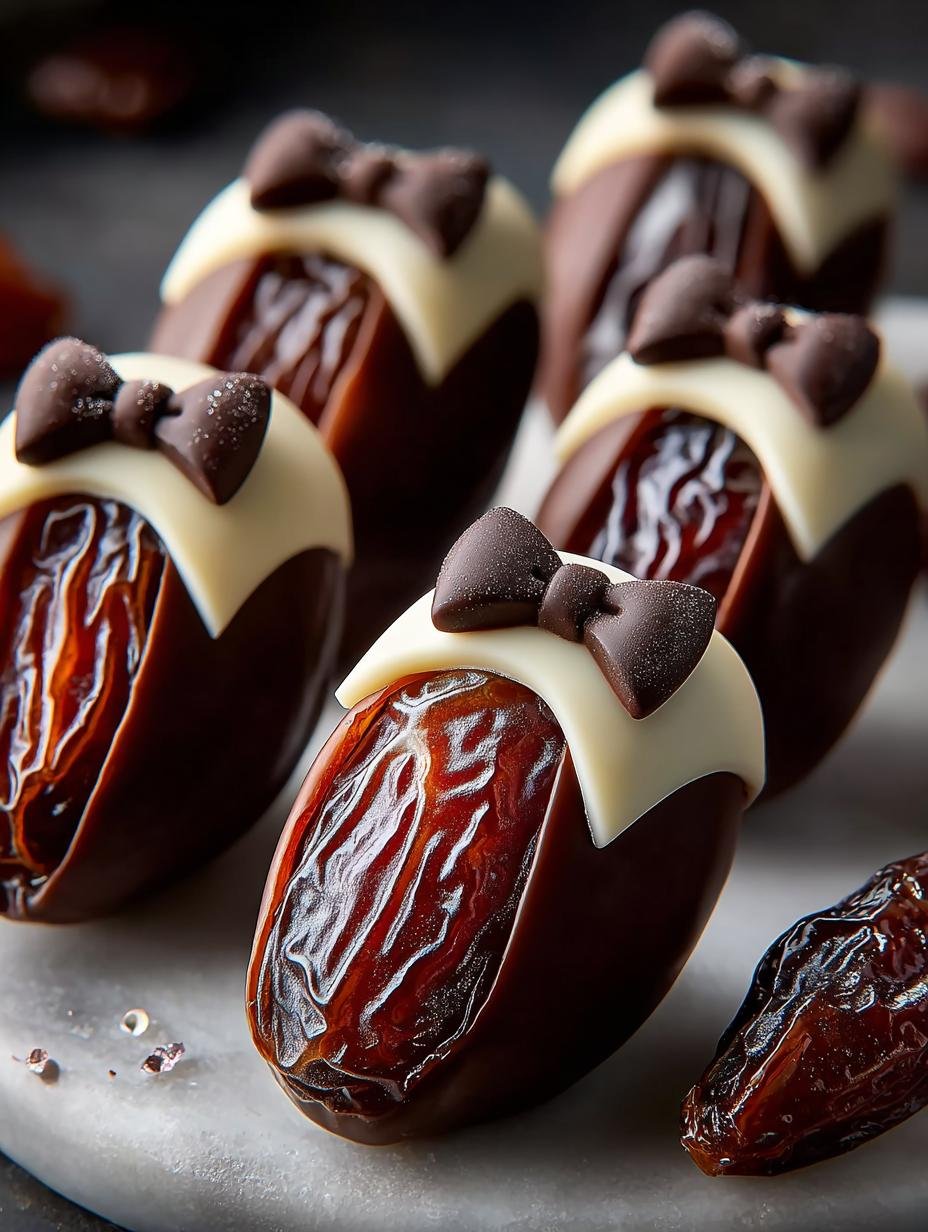 Delicious Chocolate Stuffed Dates: 5-Minute Treats - Chocolate Stuffed Dates - additional detail