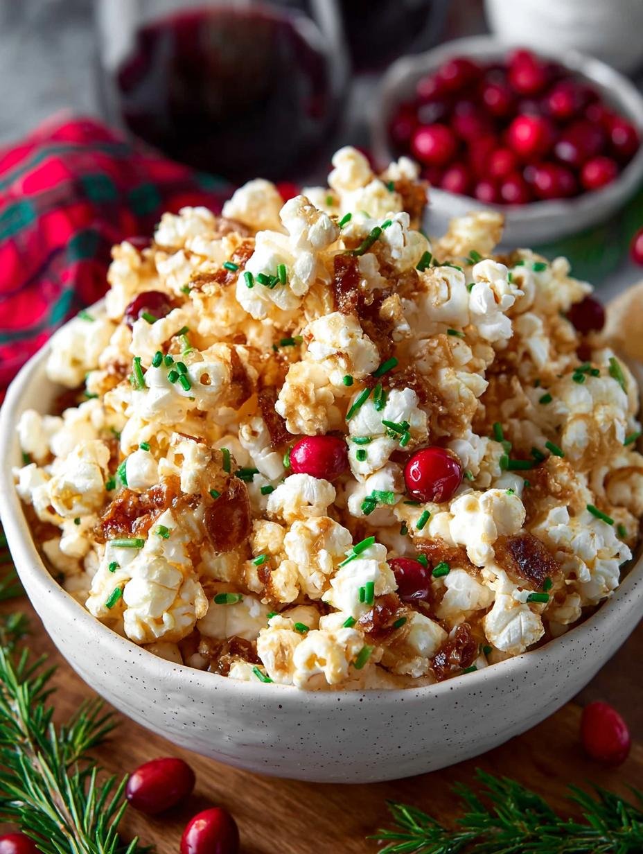 Christmas Crunch Popcorn Recipe: 10 Minutes to Festive Joy 2 Christmas Crunch Popcorn Recipe: 10 Minutes to Festive Joy - Christmas Crunch Popcorn Recipe - main visual representation