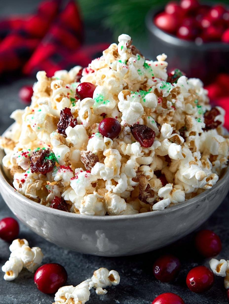 Christmas Crunch Popcorn Recipe: 10 Minutes to Festive Joy