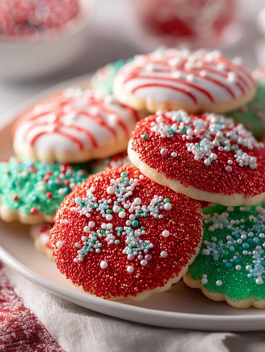 Christmas Sprinkle Cookies Recipe: 24 Festive Bites - Christmas Sprinkle Cookies Recipe - main visual representation