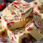 Christmas White Chocolate Fudge Recipe