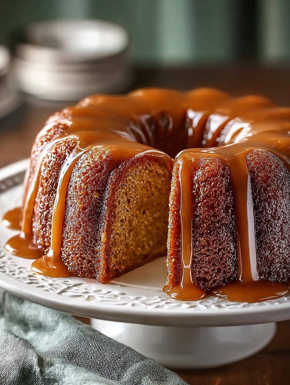 Delicious Cinnamon Sticky Toffee Pudding Bundt Cake Recipe