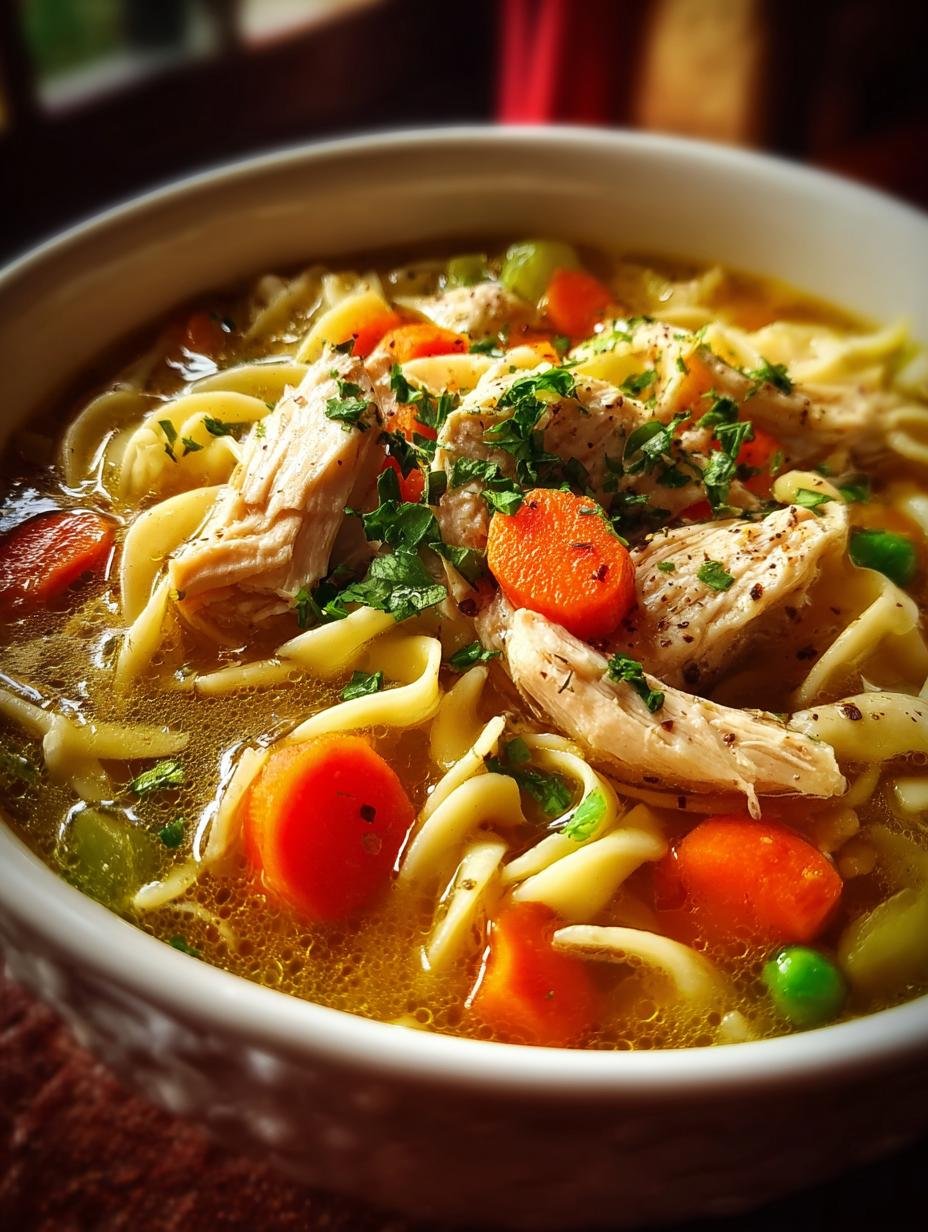 Cozy Chicken Noodle Soup Recipe