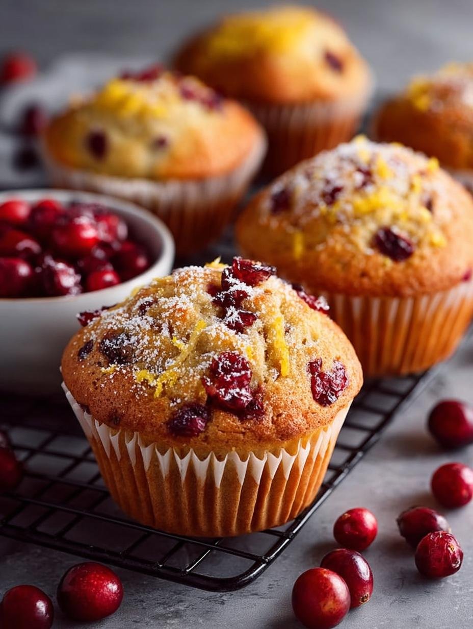Delicious Cranberry Orange Muffins to Brighten Mornings 3 Delicious Cranberry Orange Muffins to Brighten Mornings - Cranberry Orange Muffins - additional detail