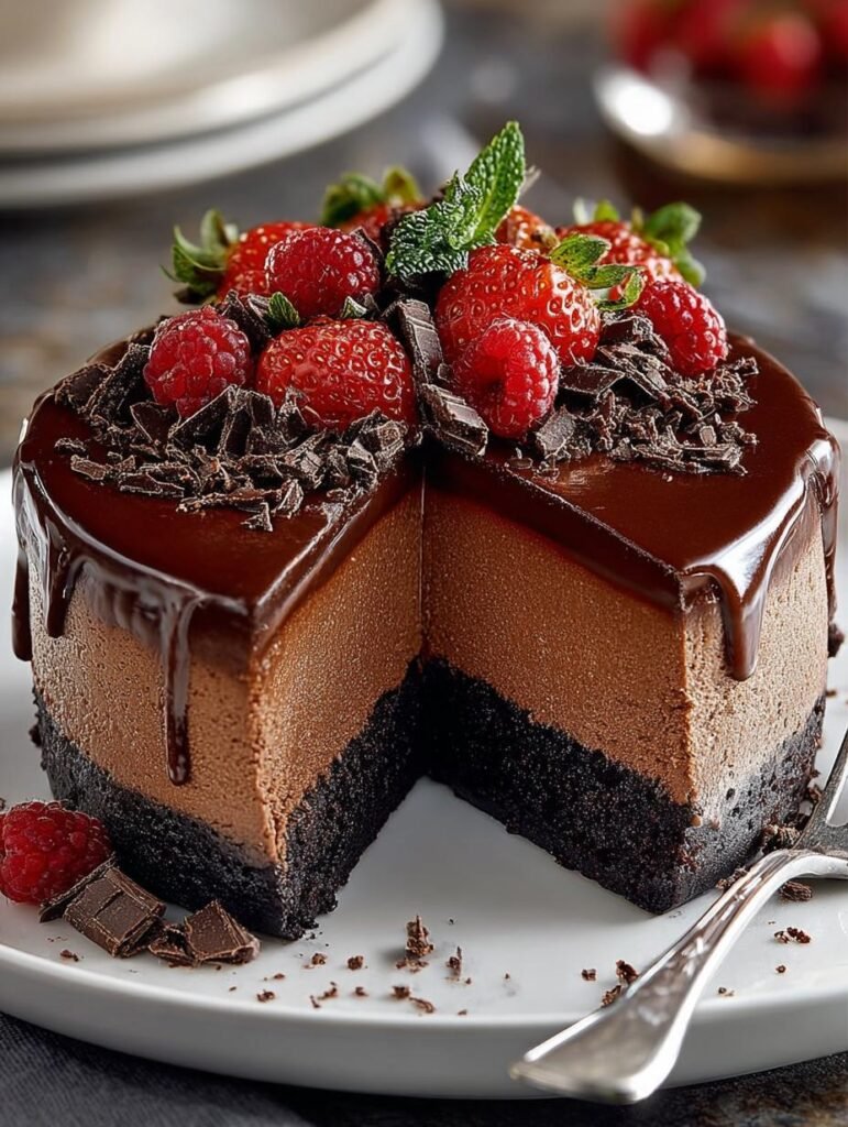 Decadent Chocolate Cheesecake Recipe for Chocolate Lovers - venyum
