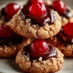 Dipped Cherry Cookies Recipe