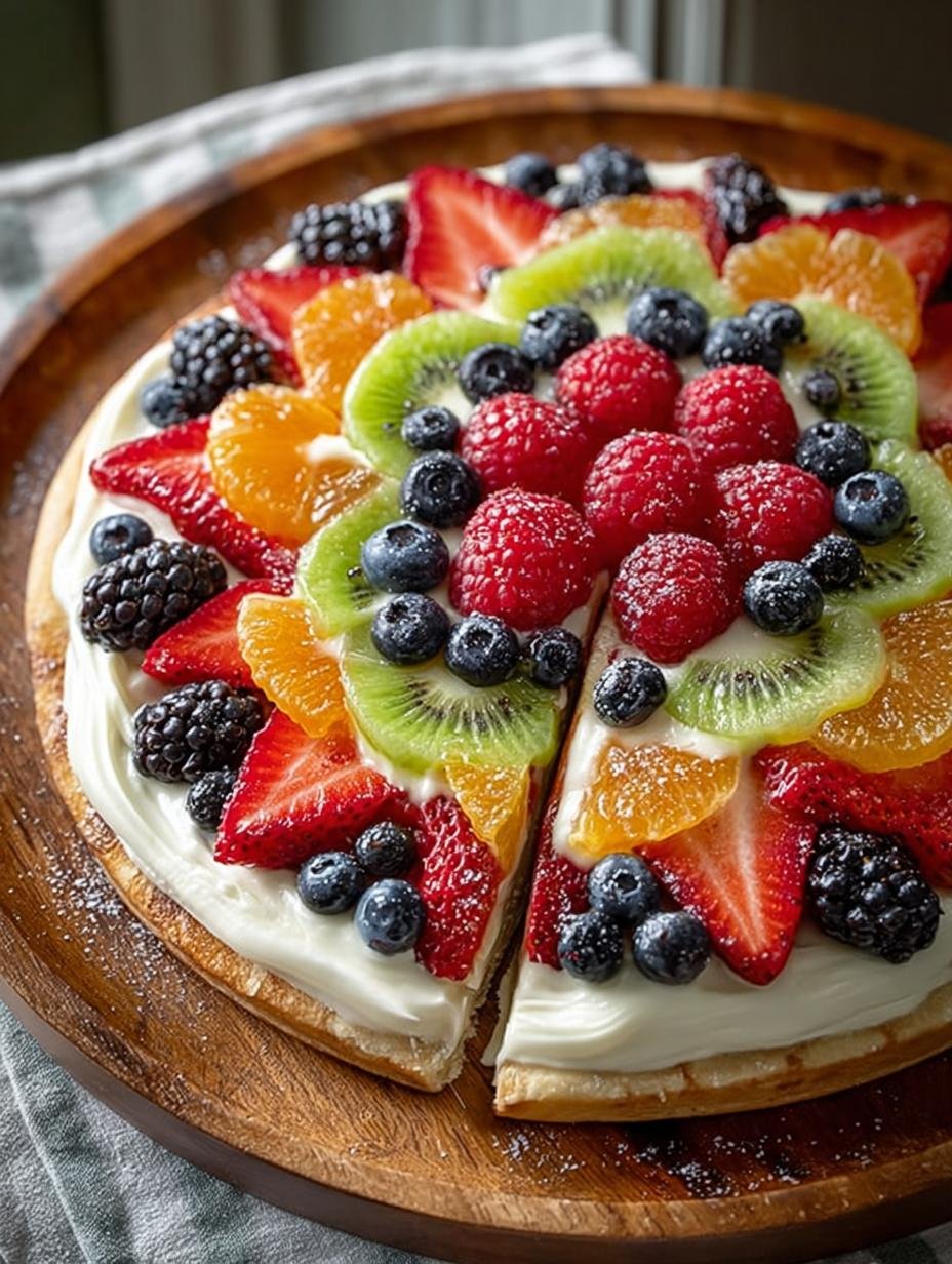 Fruit Pizza: 8 Steps to a Delicious Sugar Cookie Crust Dessert