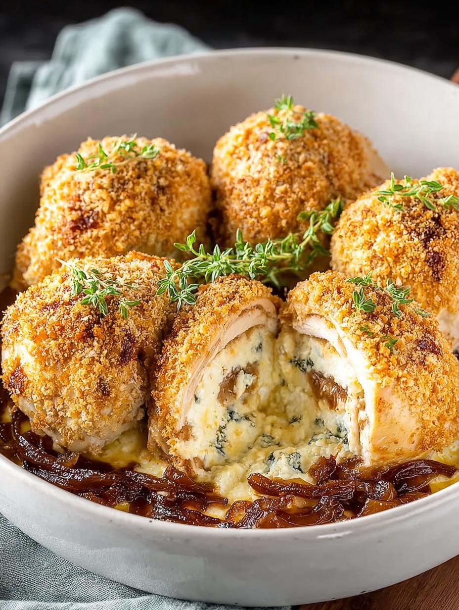 Goat Cheese Stuffed Chicken with Caramelized Onions Delight - Goat Cheese Stuffed Chicken with Caramelized Onions - additional detail