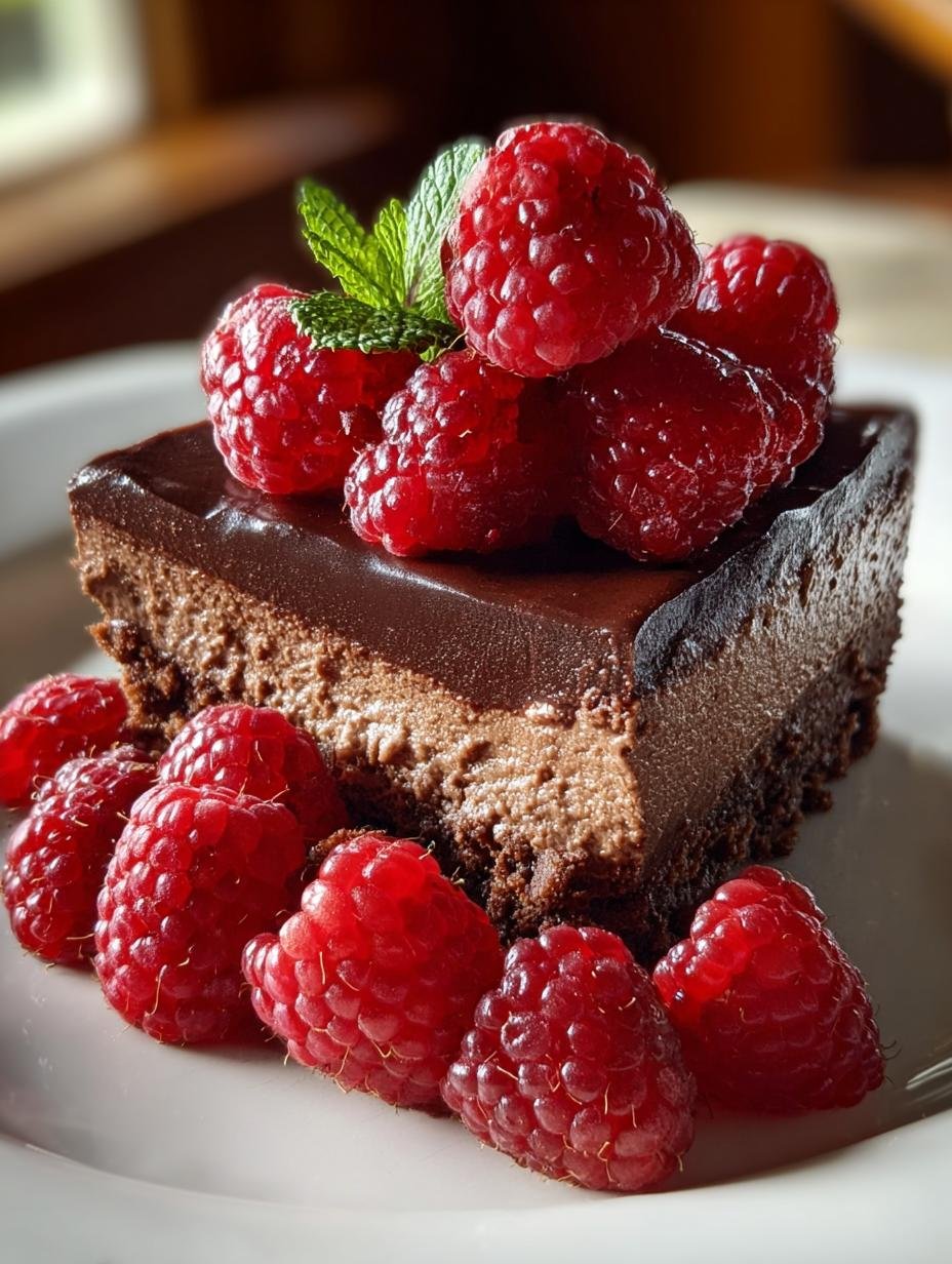 Delightful Homemade Chocolate Raspberry Dessert Recipe