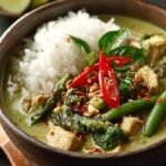High Protein Vegan Thai Green Curry