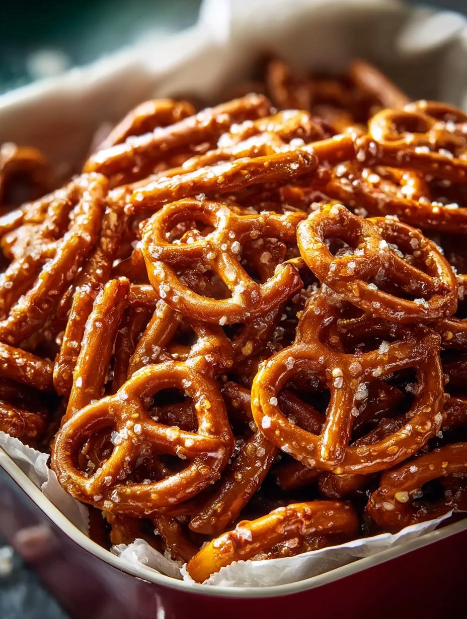 Irresistible Holiday Pretzel Mix for Cozy Gatherings