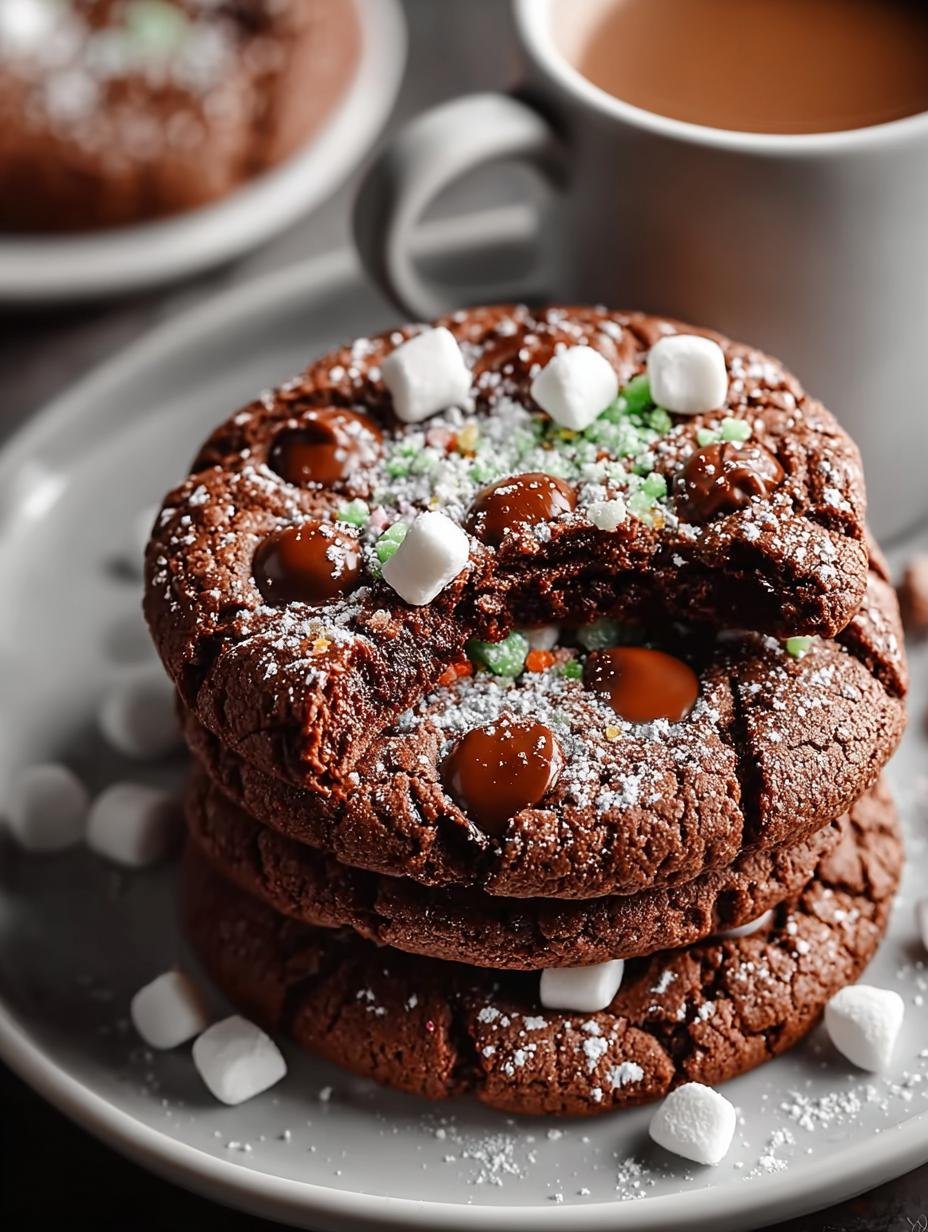 Indulge in 24 Hot Cocoa Cookies for a Cozy Delight - Hot Cocoa Cookies - main visual representation
