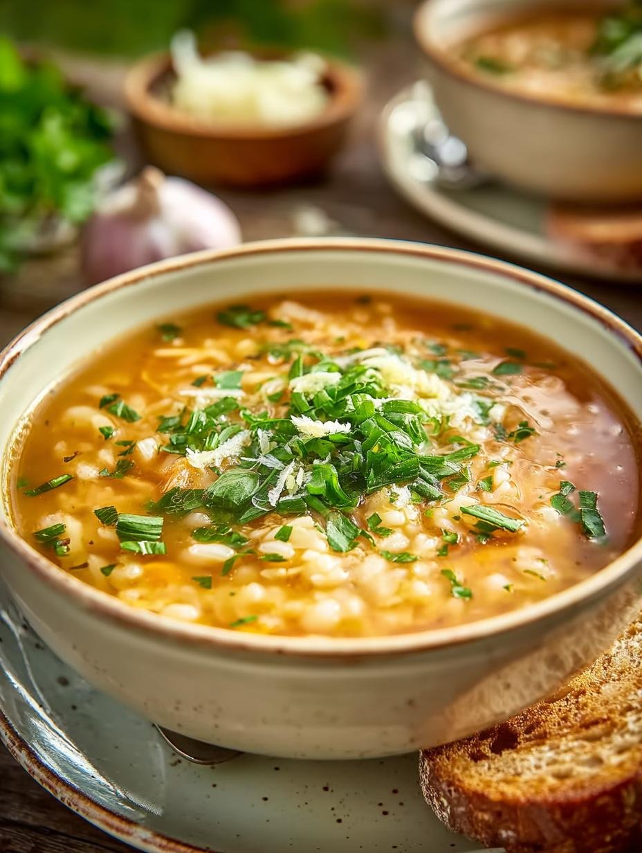 Quick and Comforting Italian Penicillin Soup Recipe - Italian Penicillin Soup - main visual representation
