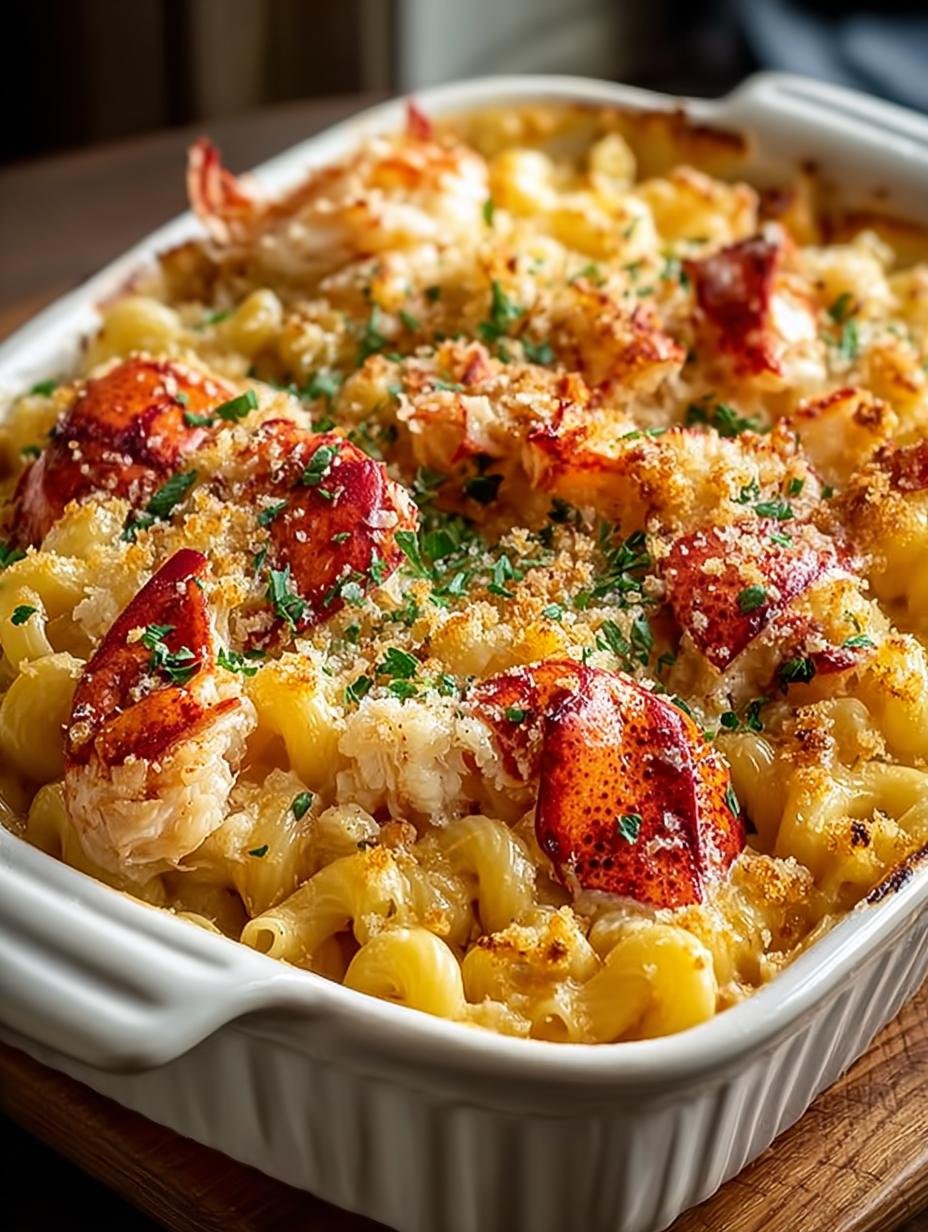 Delicious Lobster Mac and Cheese Recipe for Comfort - Lobster Mac and Cheese Recipe - additional detail