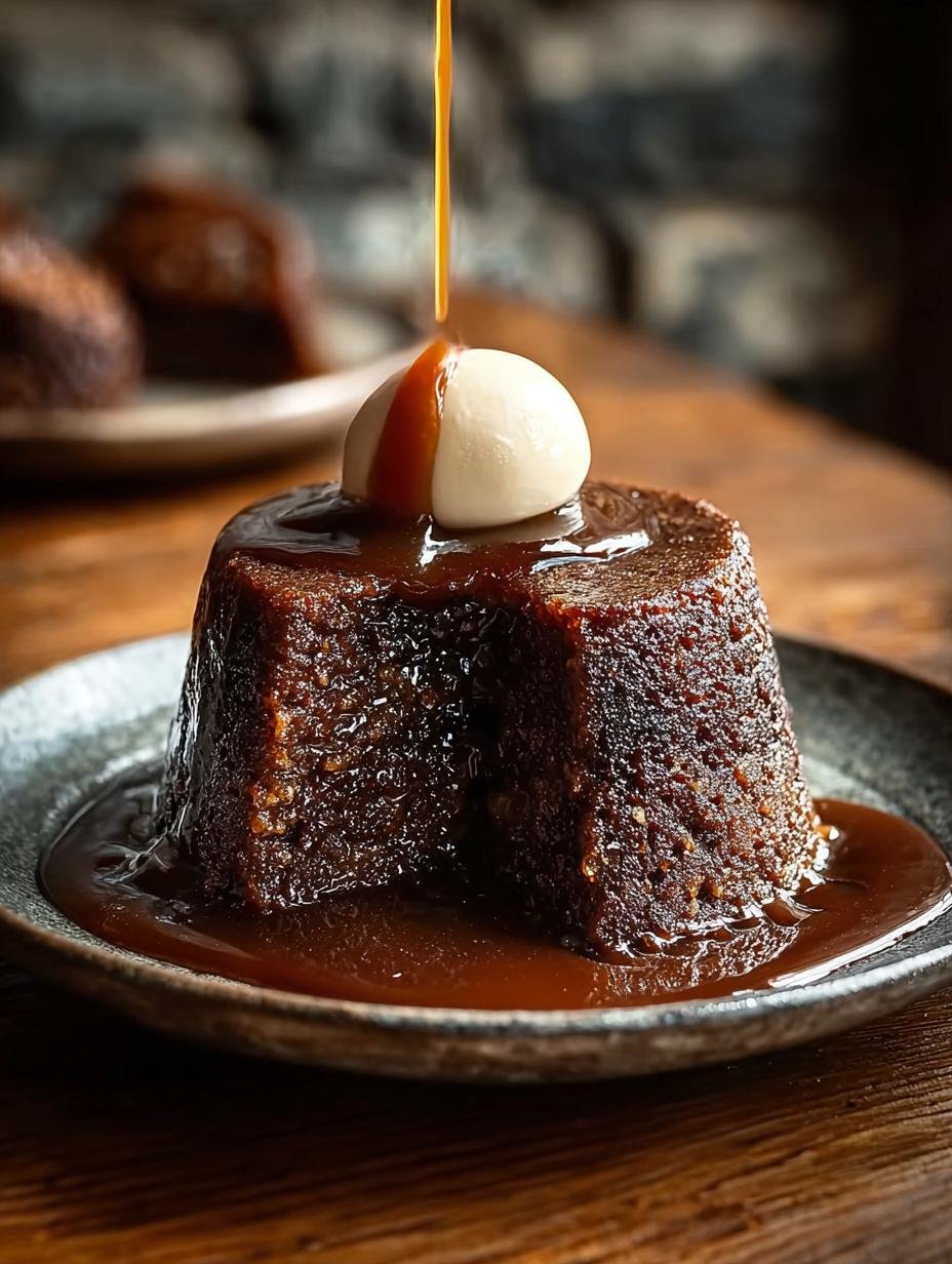 Malt Vinegar Sticky Toffee Pudding: A Sweet Delight - Malt Vinegar Sticky Toffee Pudding - main visual representation