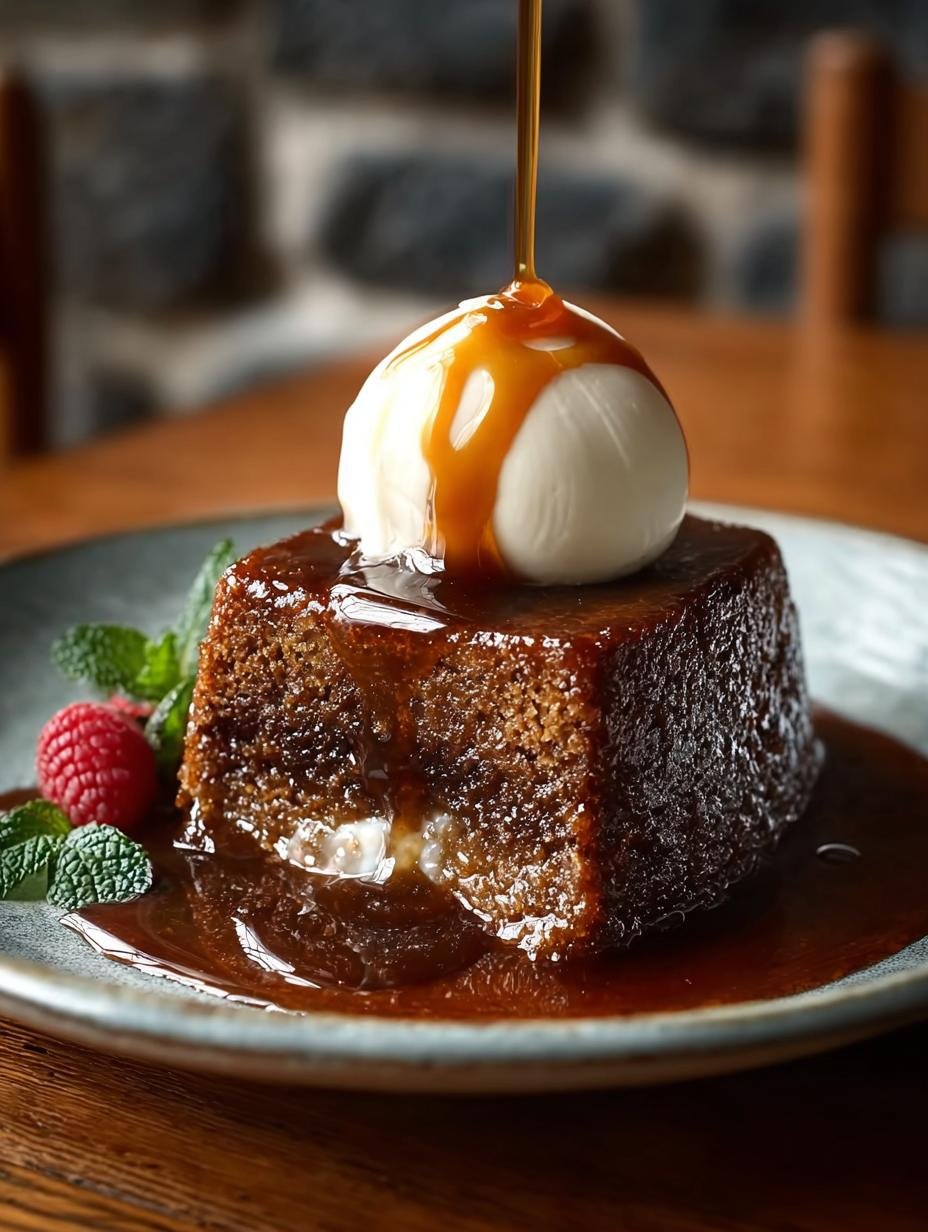 Malt Vinegar Sticky Toffee Pudding: A Sweet Delight - Malt Vinegar Sticky Toffee Pudding - additional detail