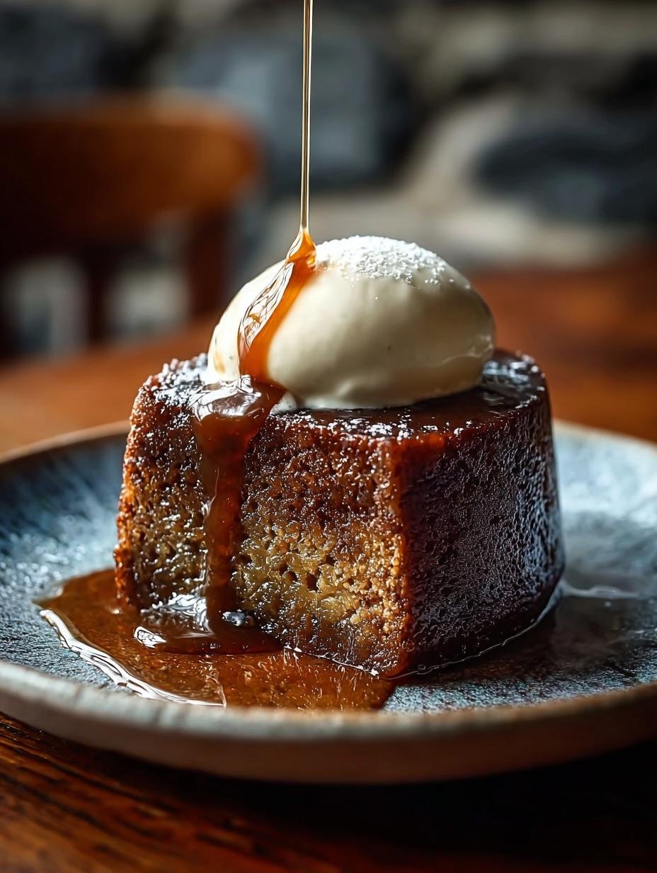 Malt Vinegar Sticky Toffee Pudding