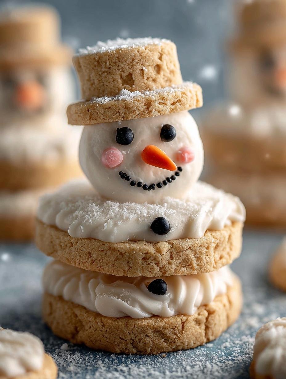 Melted Snowman Cookies Recipe: 9 Irresistibly Cute Treats - Melted Snowman Cookies Recipe - additional detail