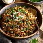 Mujadara: Lebanese Lentils and Rice