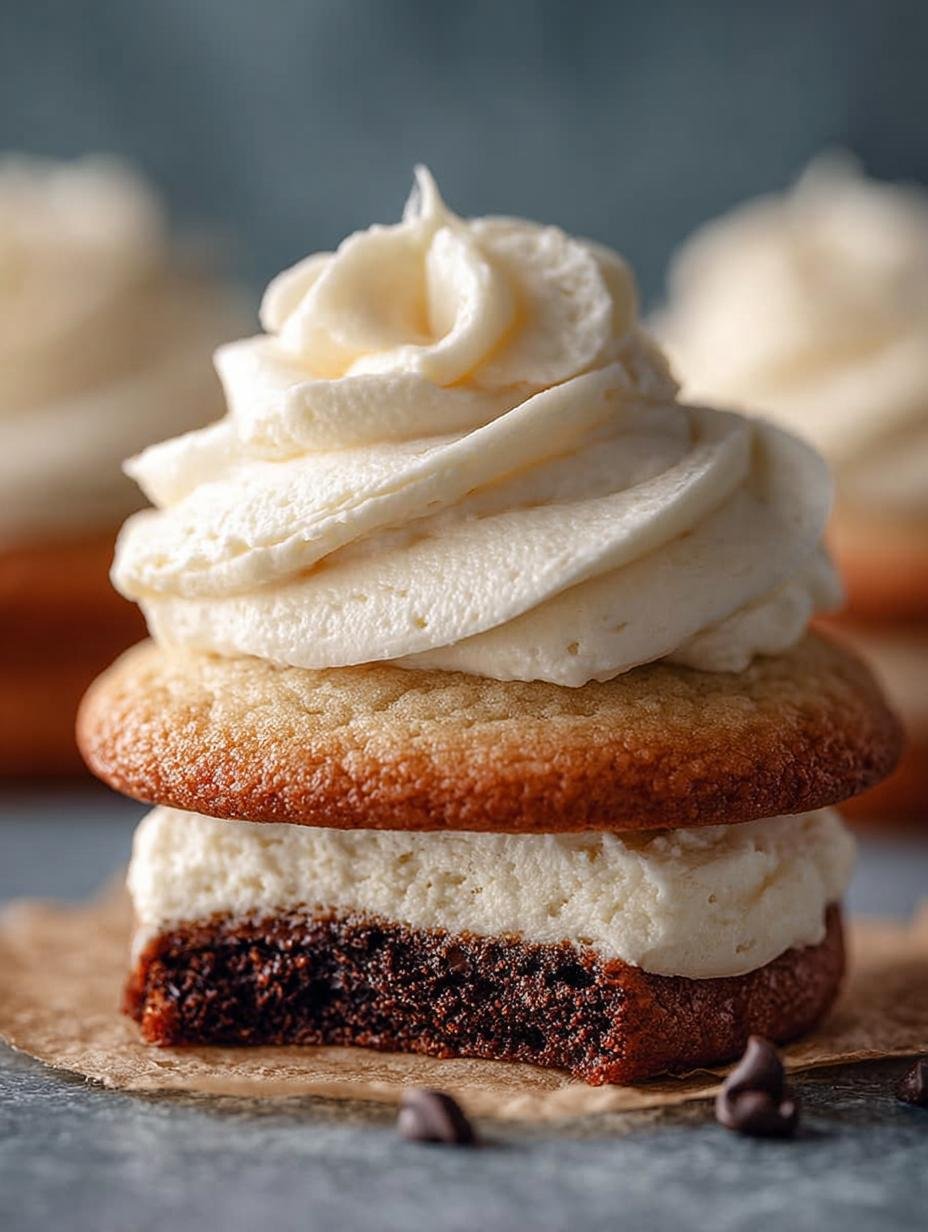 Nilla Bean Cupcake Cookies with Cream Cheese Frosting Recipe 2 Nilla Bean Cupcake Cookies with Cream Cheese Frosting Recipe - Nilla Bean Cupcake Cookies with Cream Cheese Frosting Recipe - main visual representation