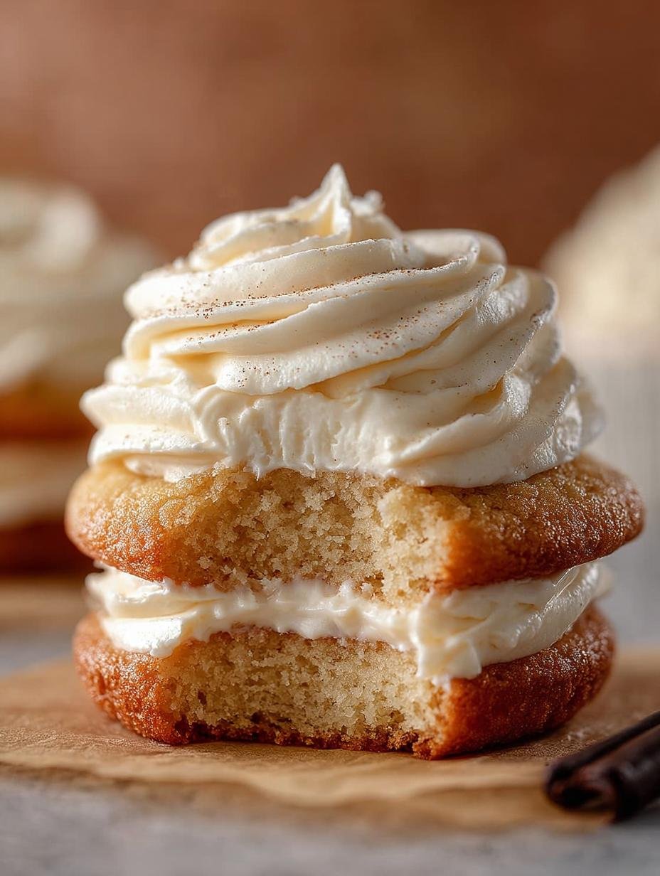 Nilla Bean Cupcake Cookies with Cream Cheese Frosting Recipe