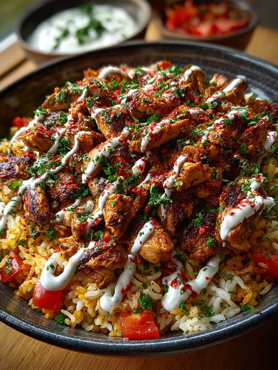 One Pot Chicken Shawarma Rice