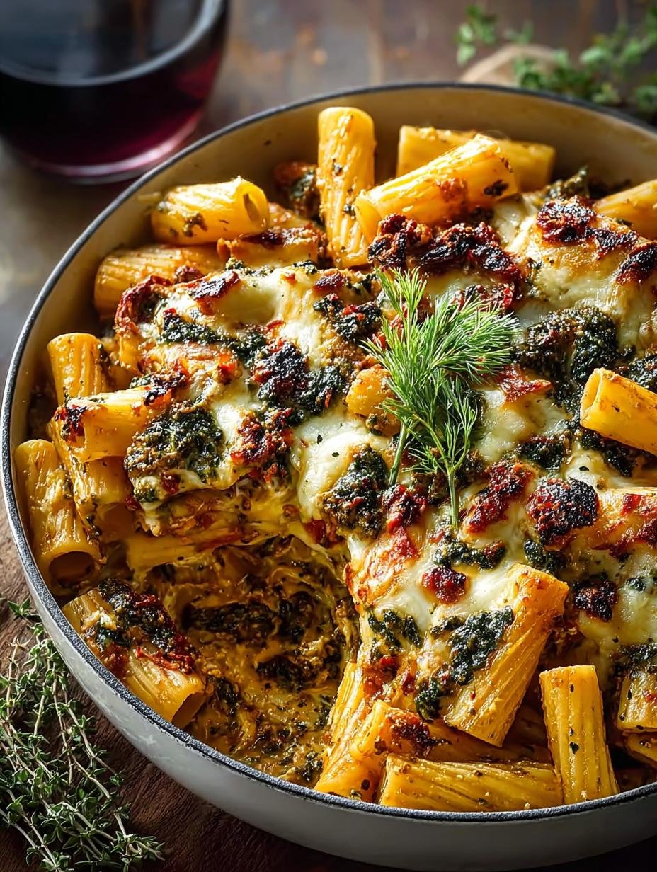One Pot Spicy Pesto Rigatoni: 7 Creamy Steps to Wow - One Pot Spicy Pesto Rigatoni - additional detail