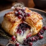 Pastry Wrapped Cranberry Brie