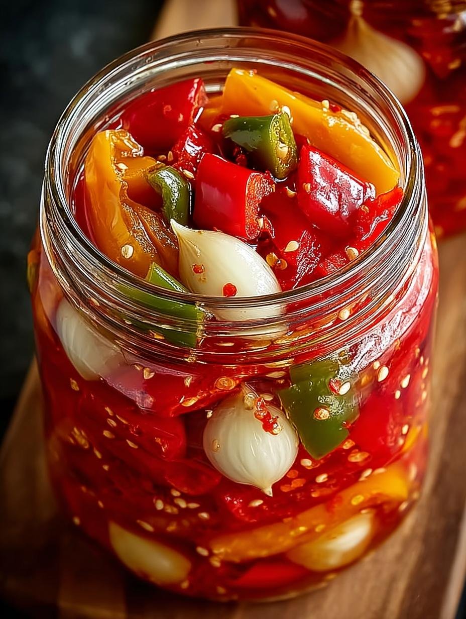 Pickled Sweet Peppers and Onions: 5 Flavorful Benefits