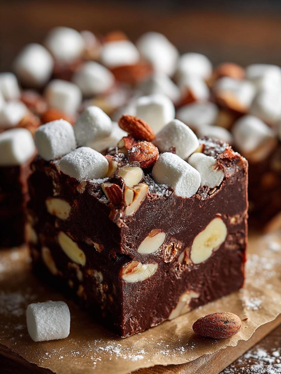 Quick Rocky Road Fudge: 5 Irresistible Layers of Joy - Quick Rocky Road Fudge - main visual representation