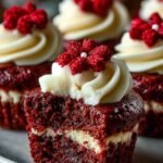 Red Velvet Brownie Bites