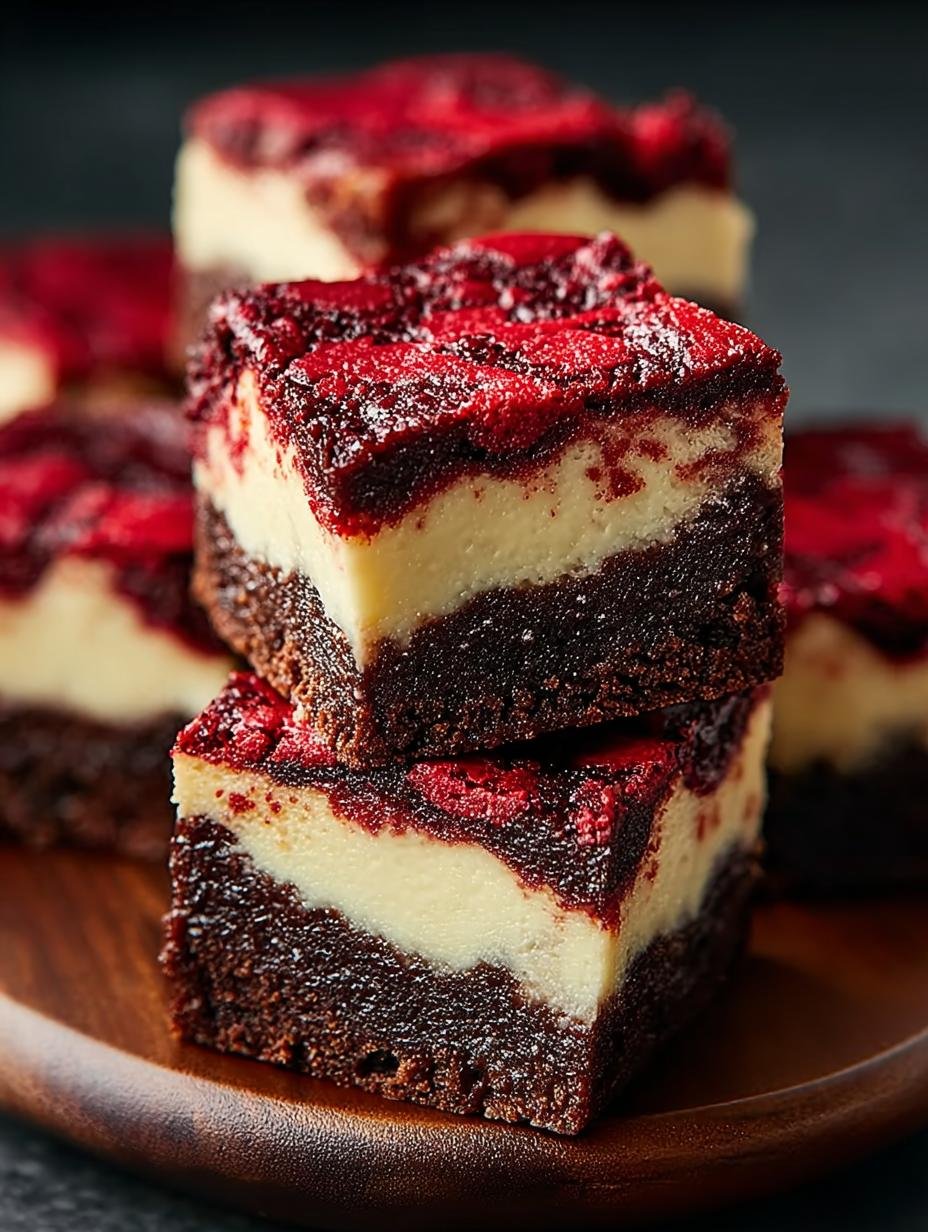 Irresistible Red Velvet Cheesecake Brownies Recipe