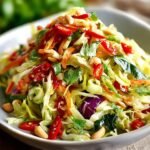 Refresh Your Day with Zesty Thai Cabbage Salad Delight