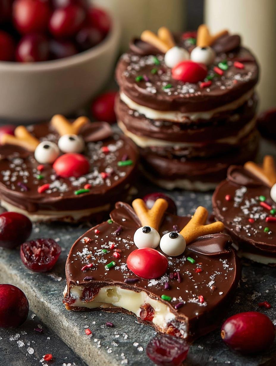 Delicious Reindeer Christmas Bark Recipe for Gifting - Reindeer Christmas Bark Recipe - main visual representation