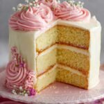 Rose Water Vanilla Cake Recipe