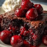 SLOW COOKER CHOCOLATE CHERRY DUMP CAKE