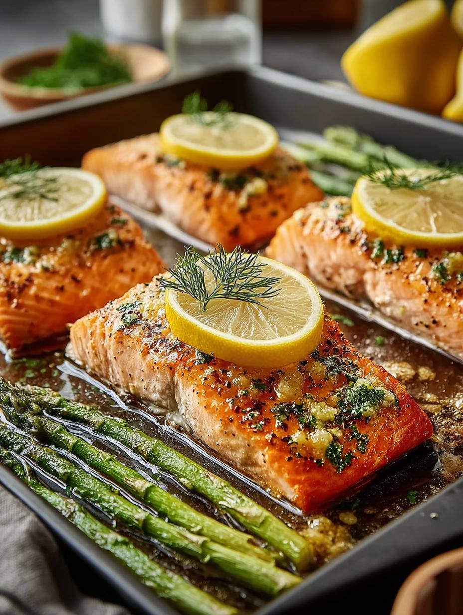 Sheet Pan Lemon Garlic Salmon: 5 Easy Steps to Delight - Sheet Pan Lemon Garlic Salmon - main visual representation