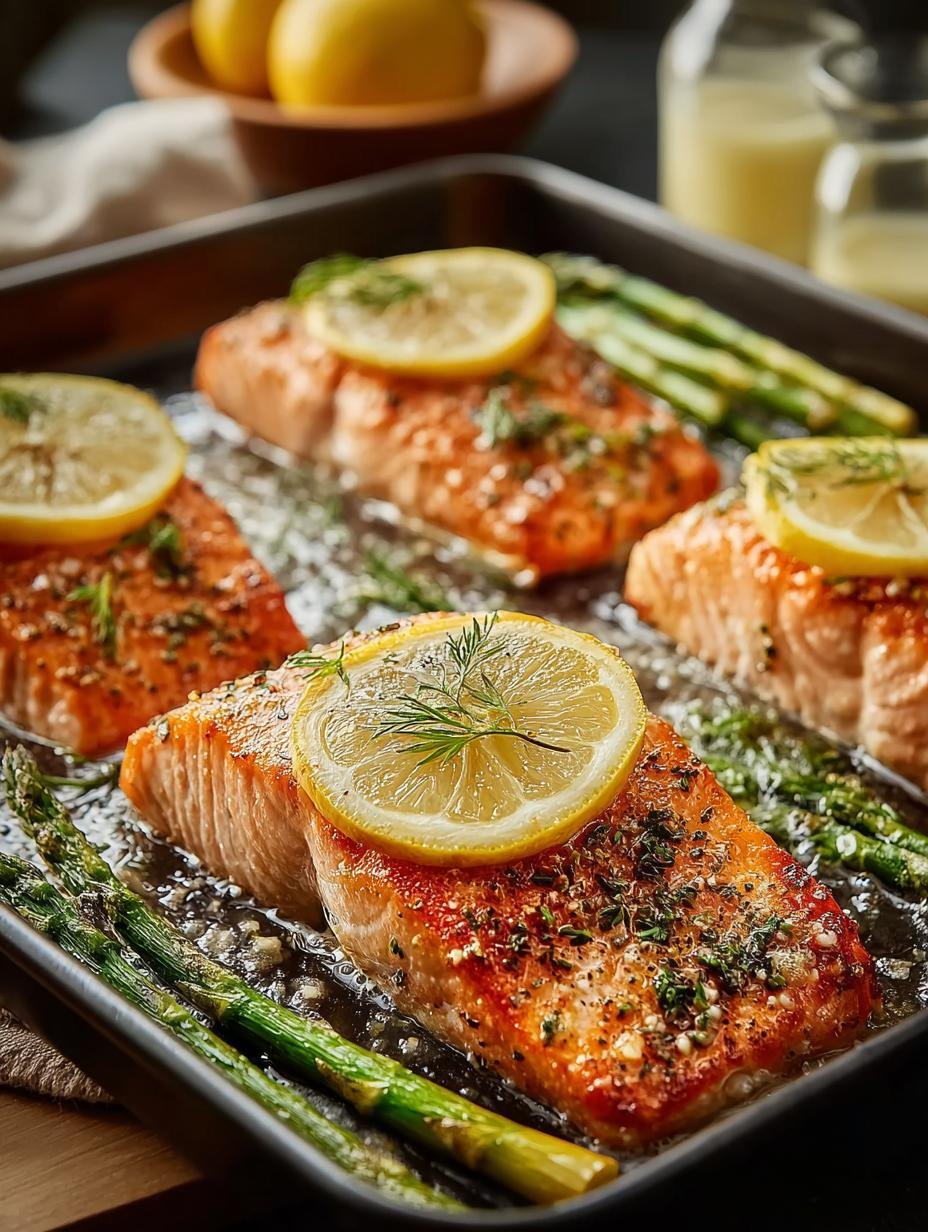 Sheet Pan Lemon Garlic Salmon: 5 Easy Steps to Delight - Sheet Pan Lemon Garlic Salmon - additional detail