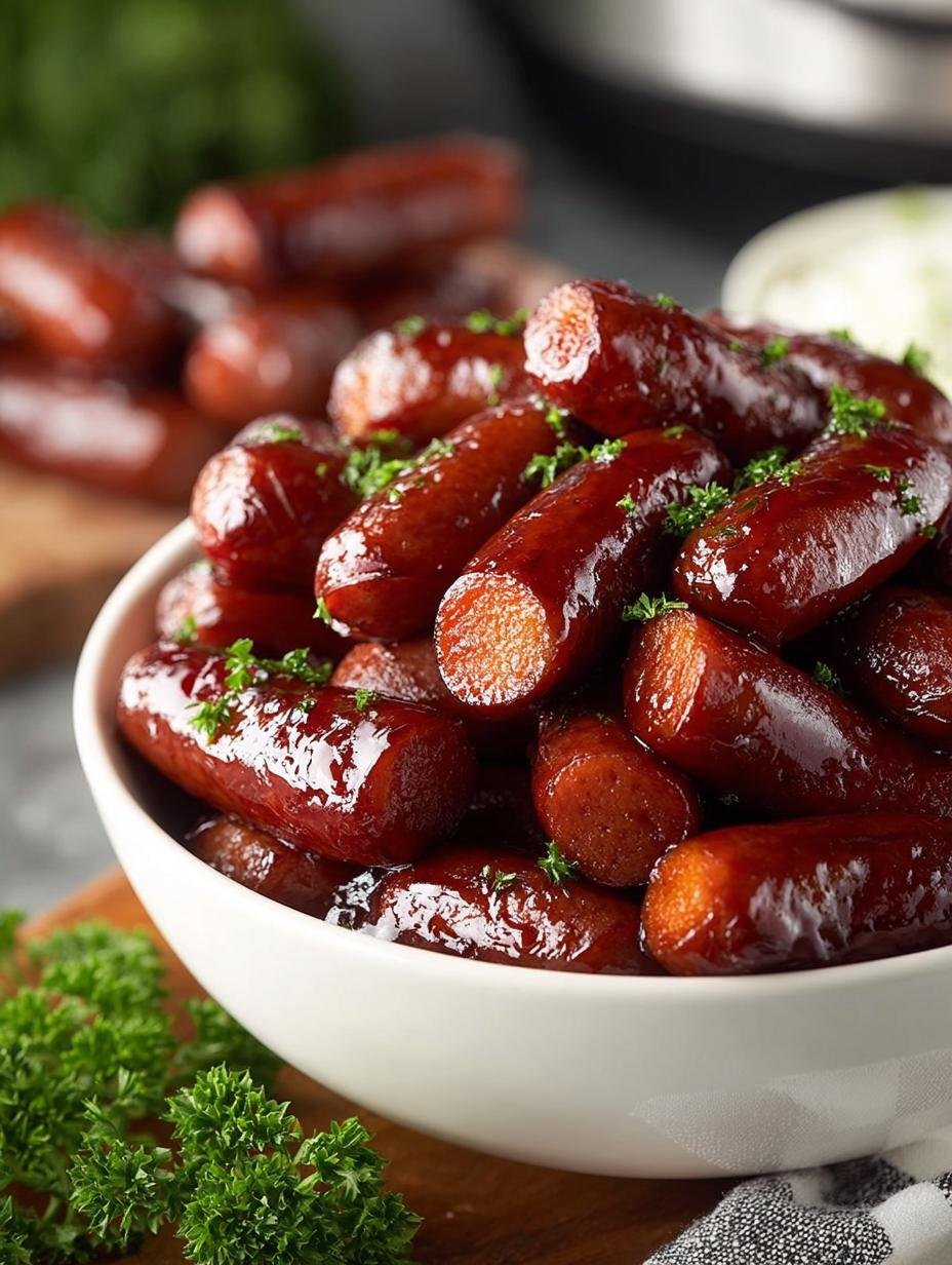 Slow Cooker Little Smokies Recipe: 3 Simple Steps - Slow Cooker Little Smokies Recipe - additional detail