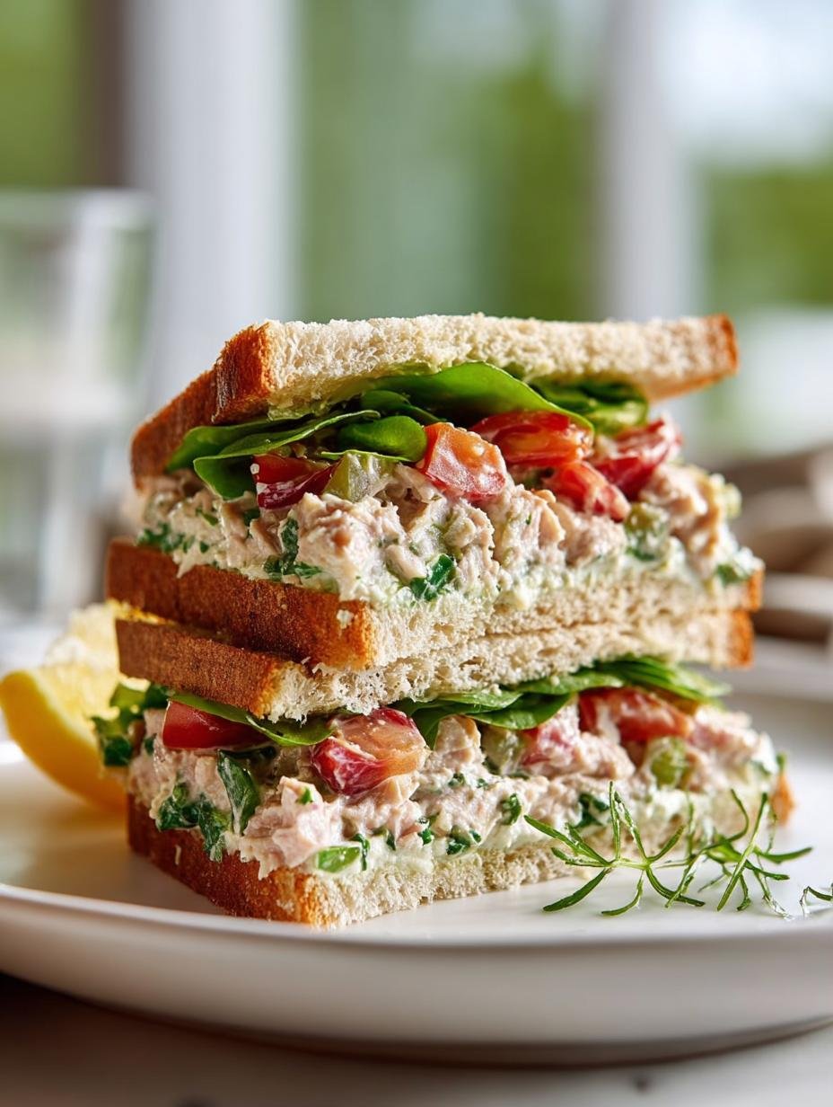 Spicy Tuna Salad Sandwich Recipe: A Creamy Delight - Spicy Tuna Salad Sandwich Recipe - main visual representation