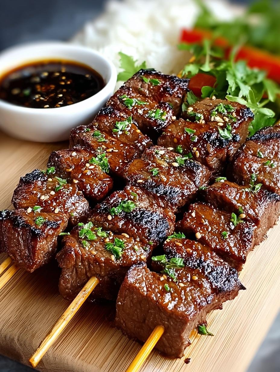 Teriyaki Beef Skewers: 7 Tips for the Best Flavor - Teriyaki Beef Skewers - additional detail