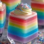 Unicorn Jello Cups