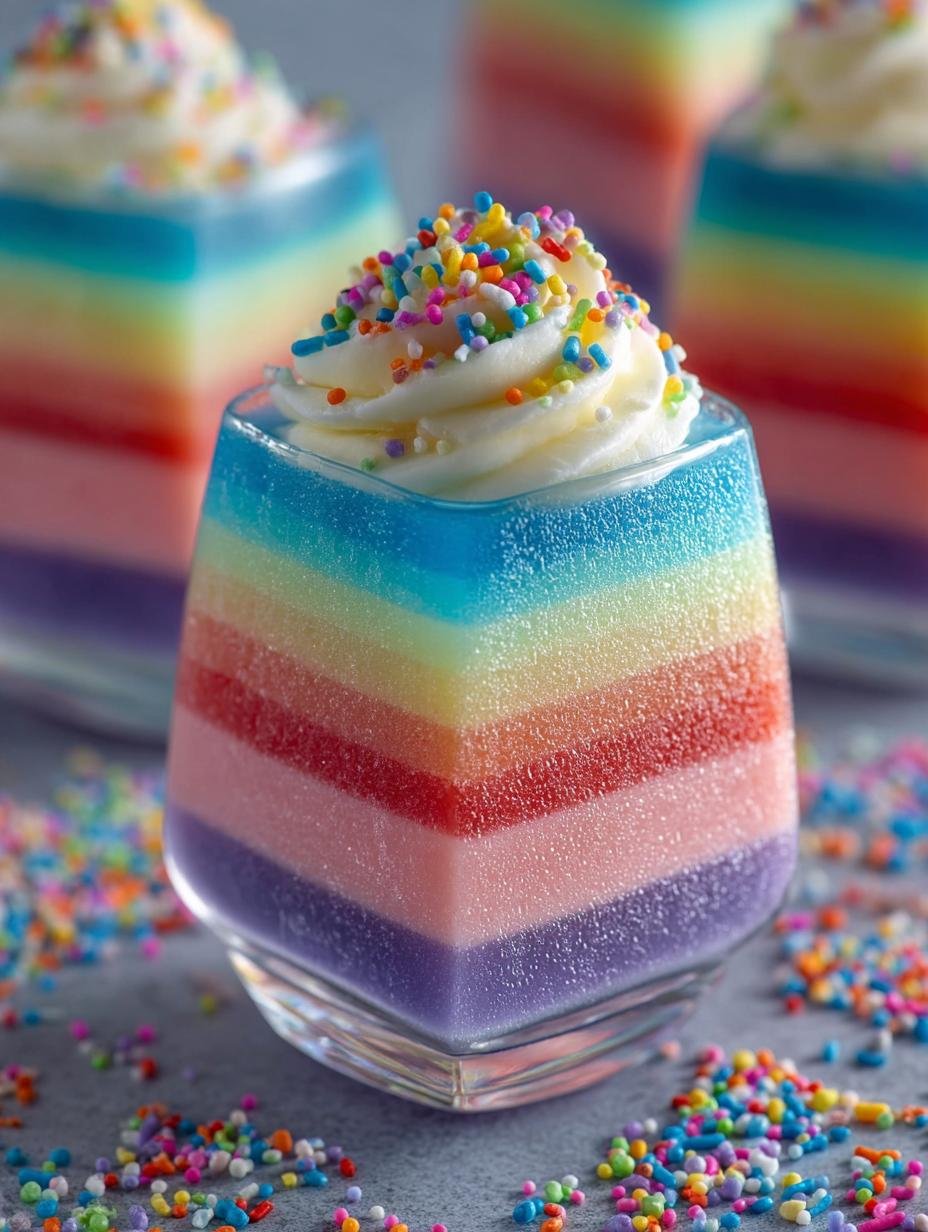 Delightful Unicorn Jello Cups: A Magical Treat for All - Unicorn Jello Cups - additional detail