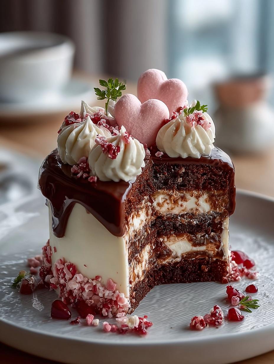 Create a Romantic Valentine Cake Recipe for Two - Valentine Cake Recipe - main visual representation