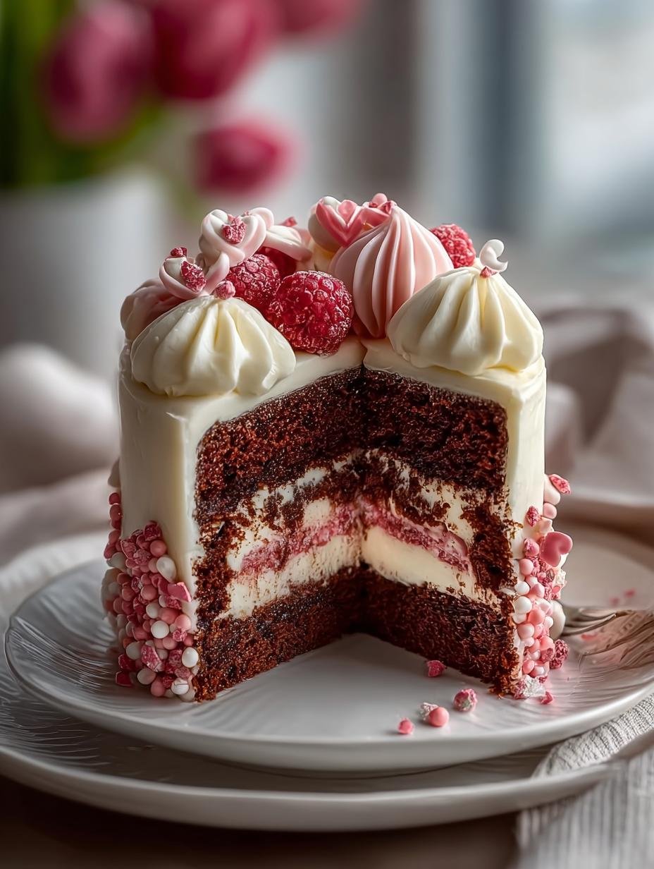 Create a Romantic Valentine Cake Recipe for Two - Valentine Cake Recipe - additional detail