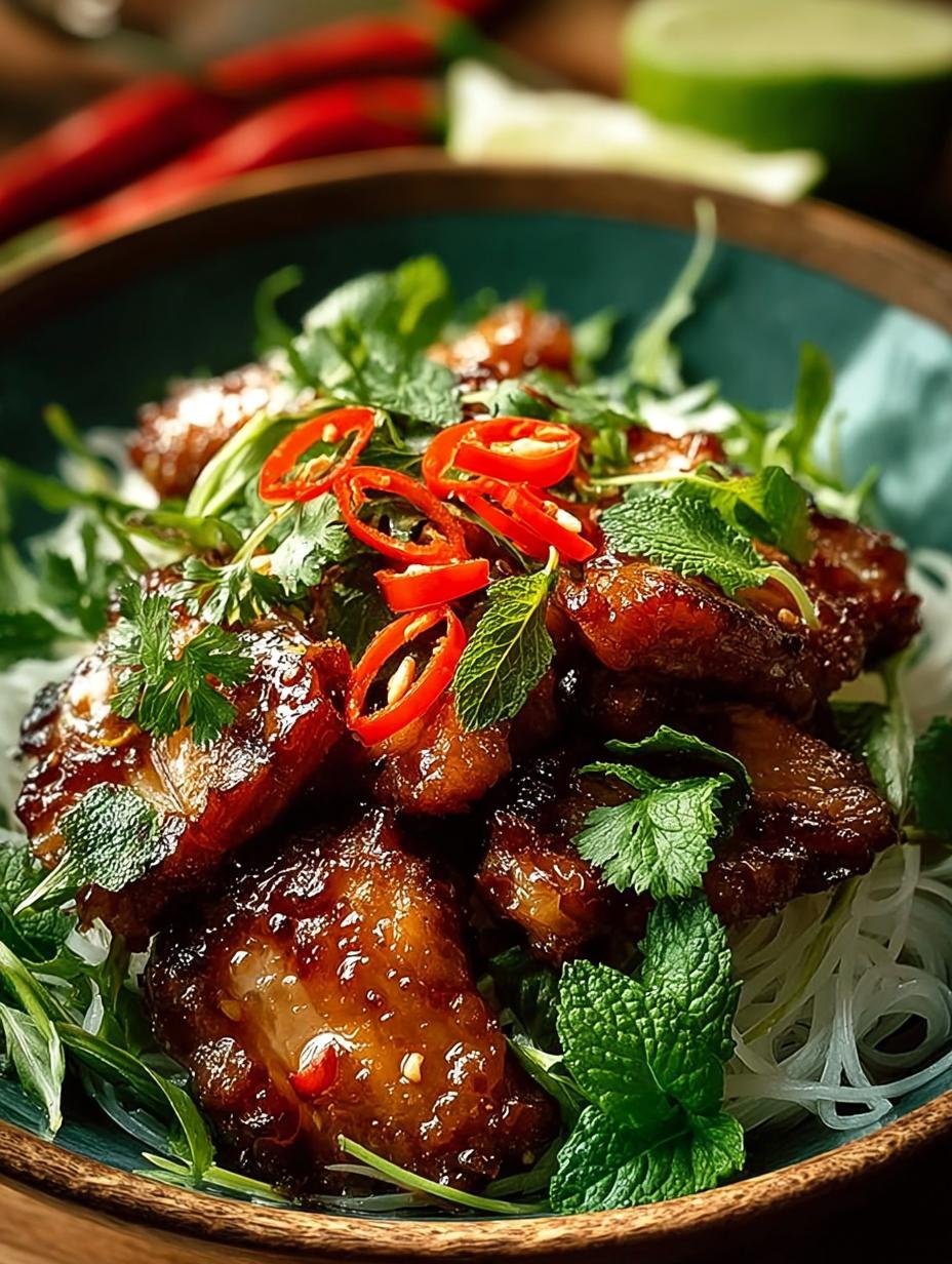 Savory Vietnamese Lemongrass Chicken Recipe You’ll Love - Vietnamese Lemongrass Chicken - main visual representation