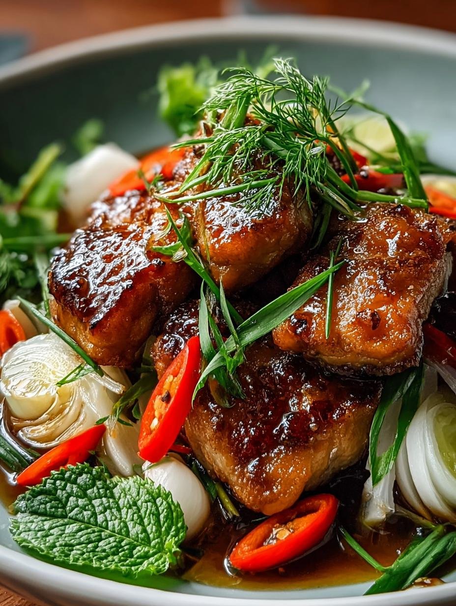 Vietnamese Lemongrass Chicken